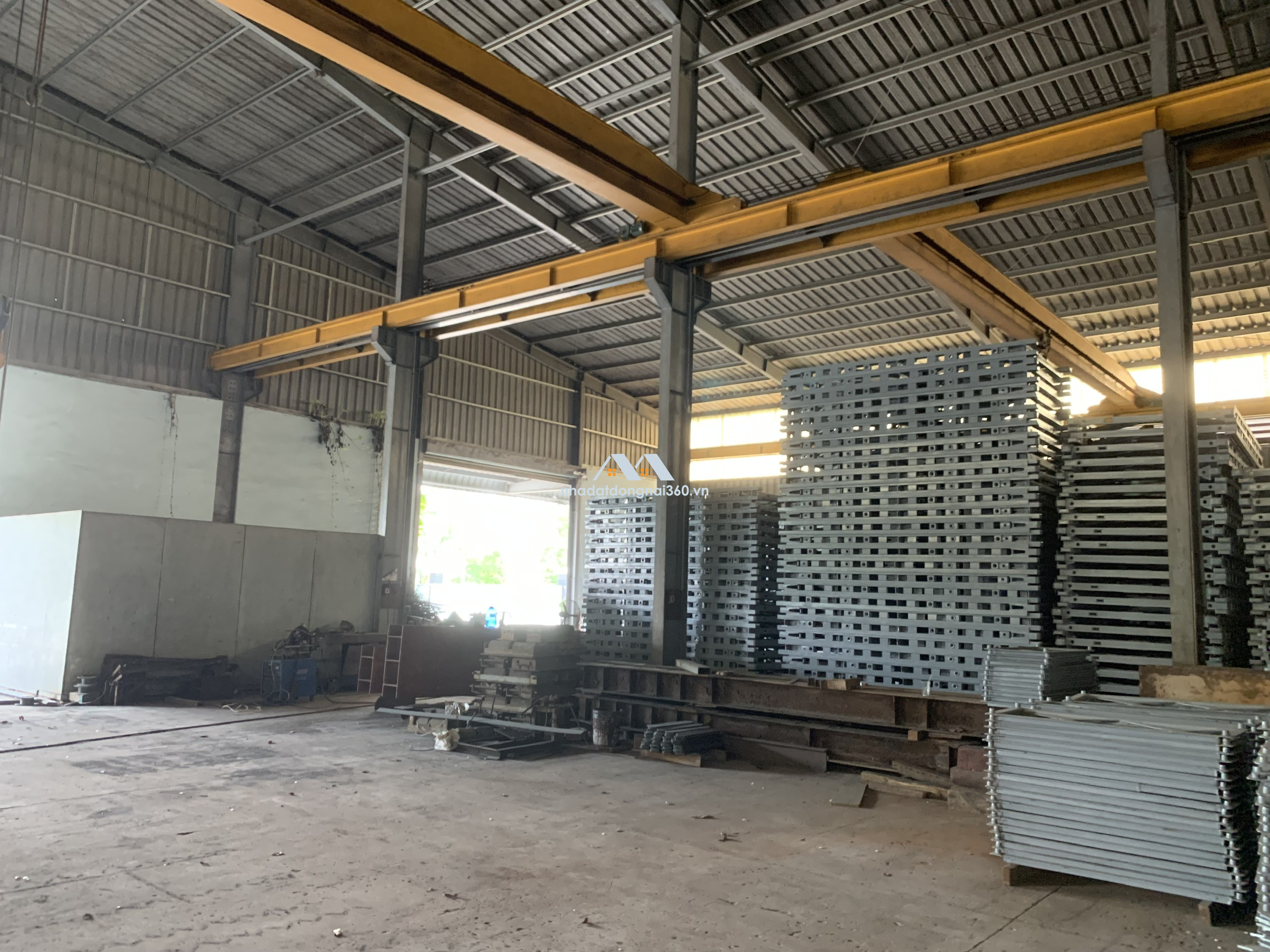 Cho thuê xưởng 1000m2 có cẩu trục KCN Hố Nai Trảng Bom Đồng Nai chỉ 50tr