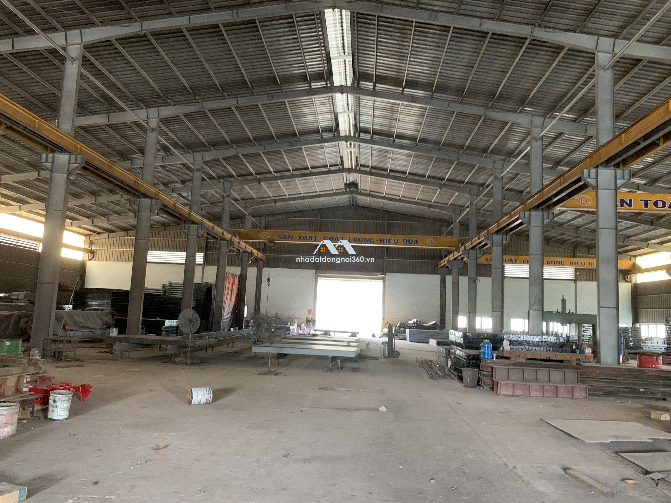 Cho thuê xưởng 1000m2 có cẩu trục KCN Hố Nai Trảng Bom Đồng Nai chỉ 50tr