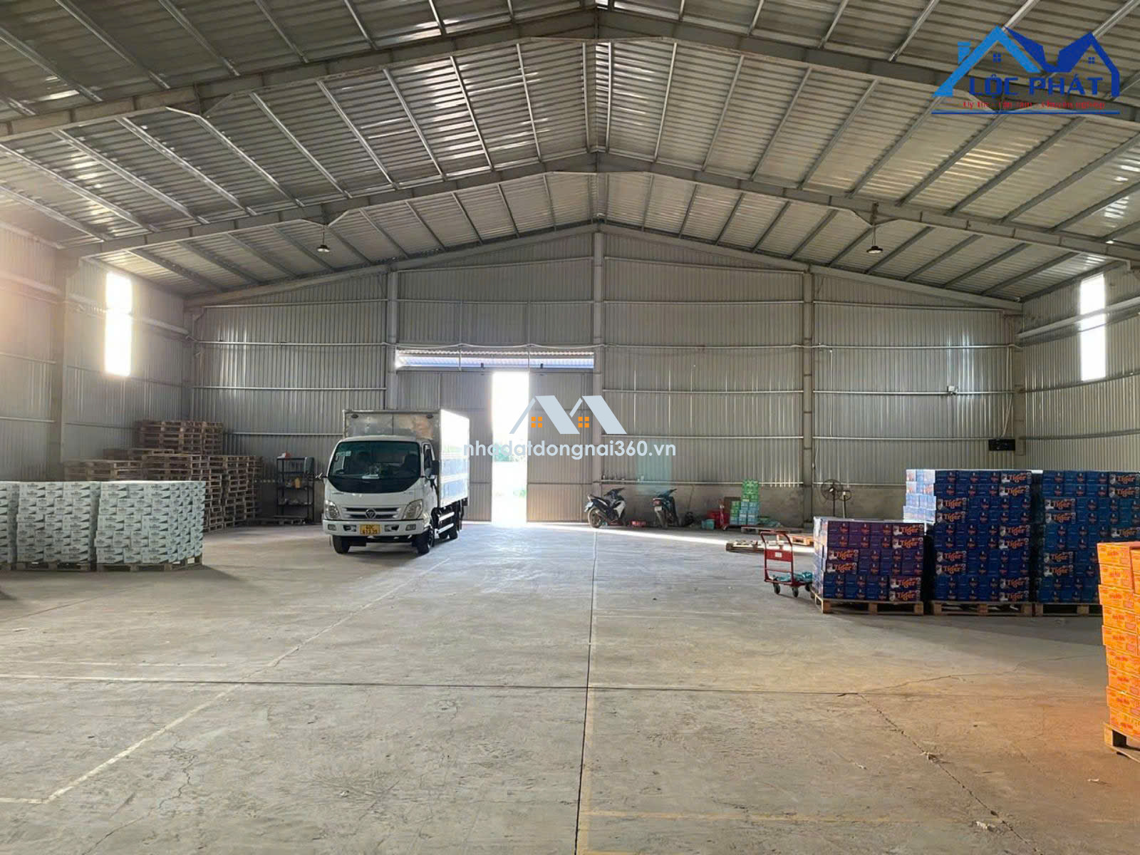 Cho thuê xưởng 1200m2 gần KCN Dầu Giây Thong Nhat chỉ 32k/m2/tháng