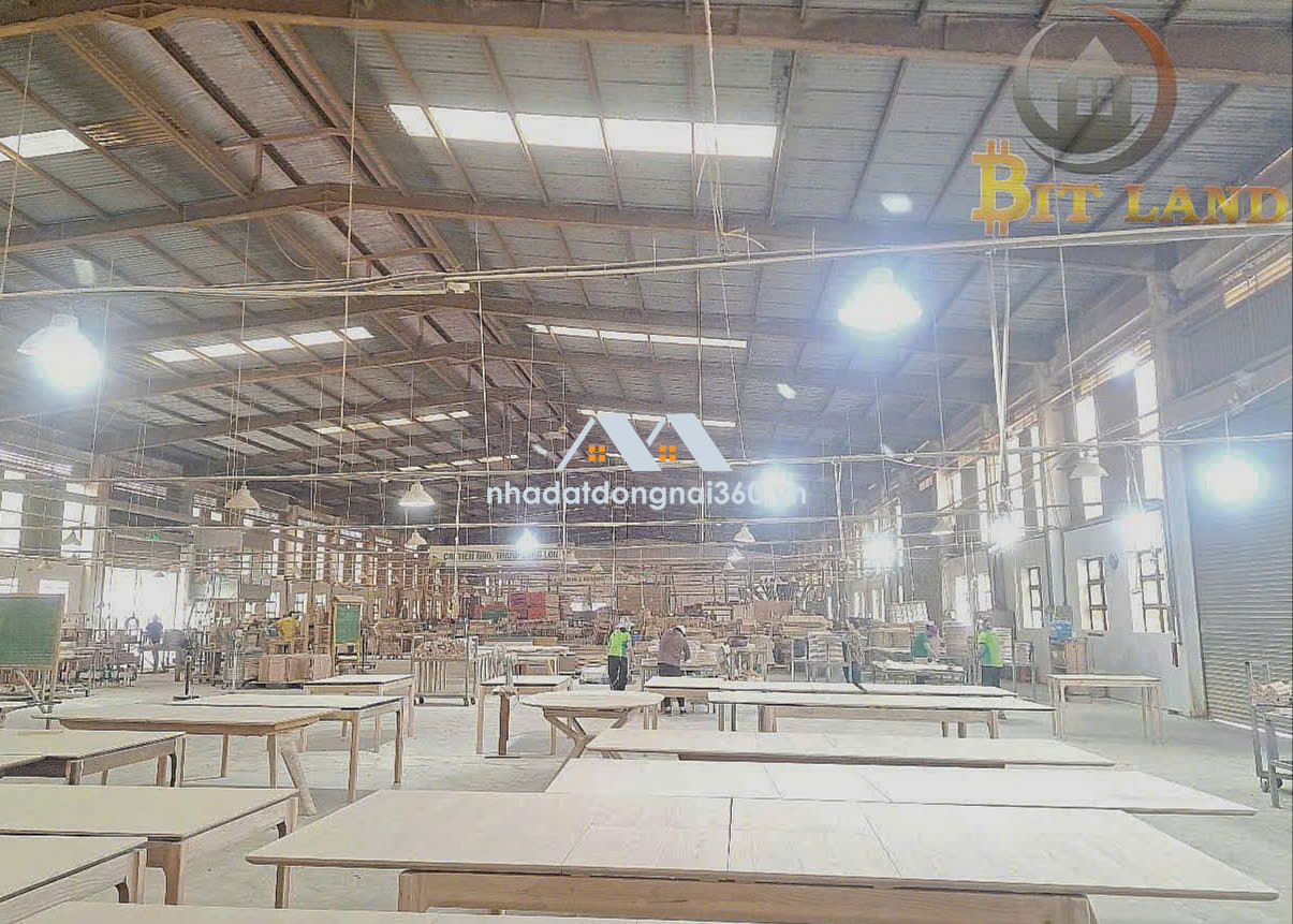 Cho thuê xưởng 10000m2 KCN Tam Phước TP Biên Hòa chỉ từ 395tr