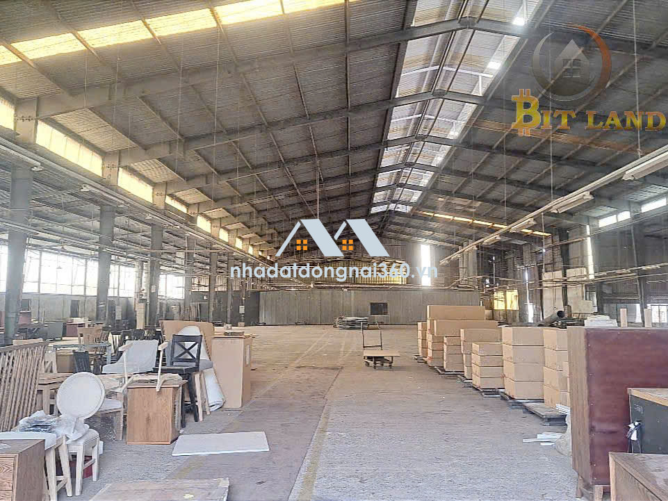 Cho thuê xưởng 12000m2 Long Bình TP Biên Hòa chỉ từ 2,5 USD/m2