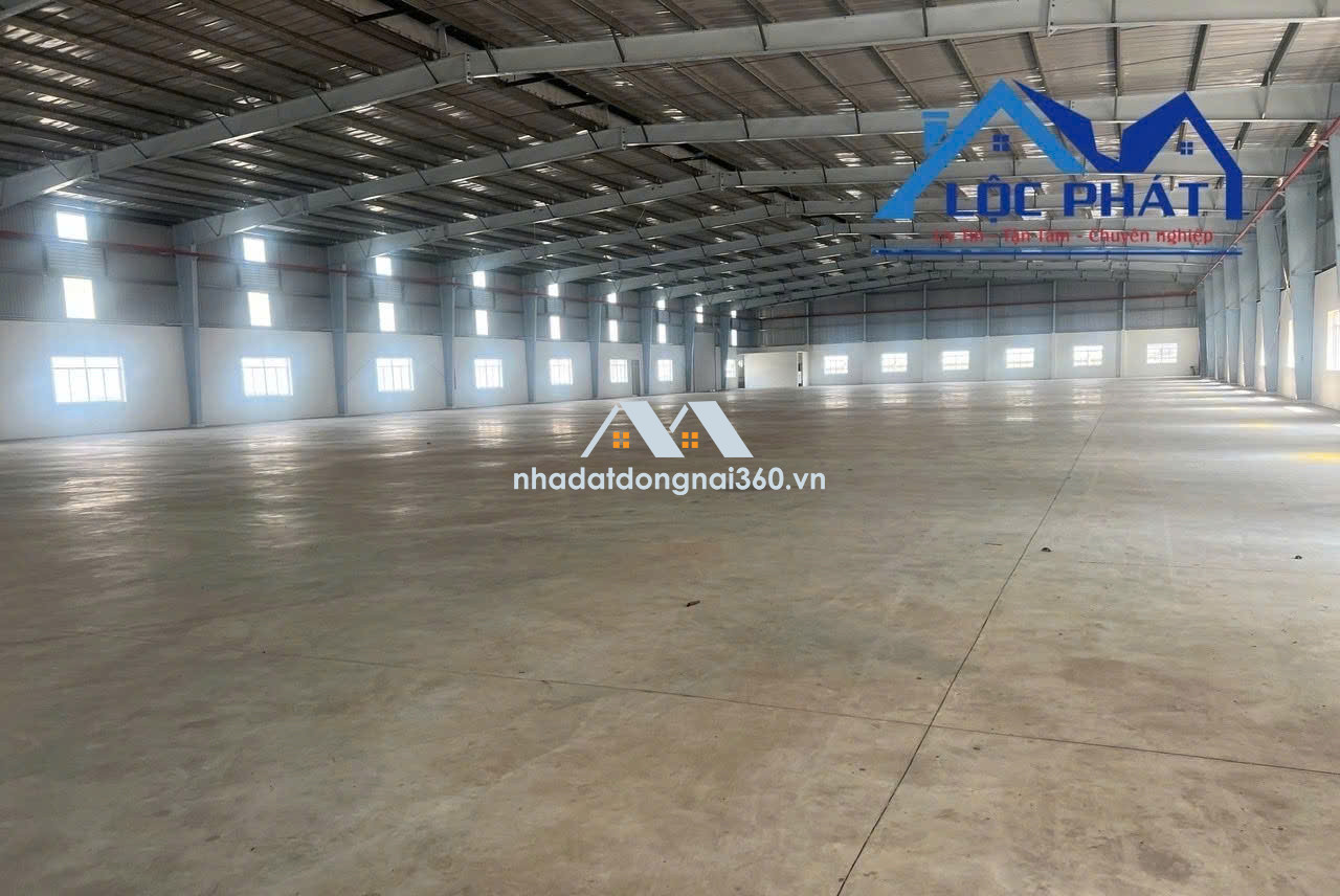 Cho thuê nhà xưởng 20.400m2 giá chỉ 1tỷ 200 triệu. KCN Nhơn Trạch-Đồng Nai