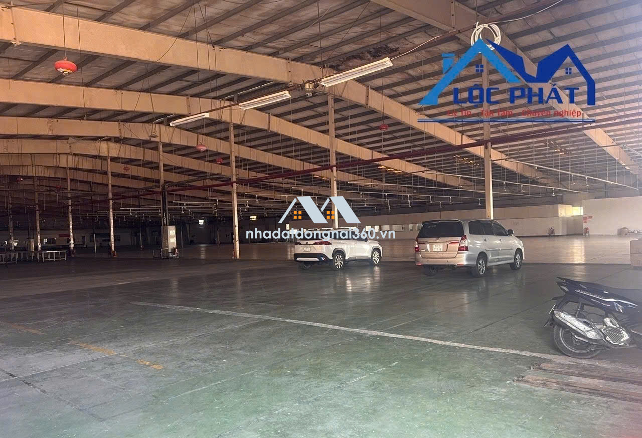 Cho thuê nhà xưởng 20.400m2 giá chỉ 1tỷ 200 triệu. KCN Nhơn Trạch-Đồng Nai