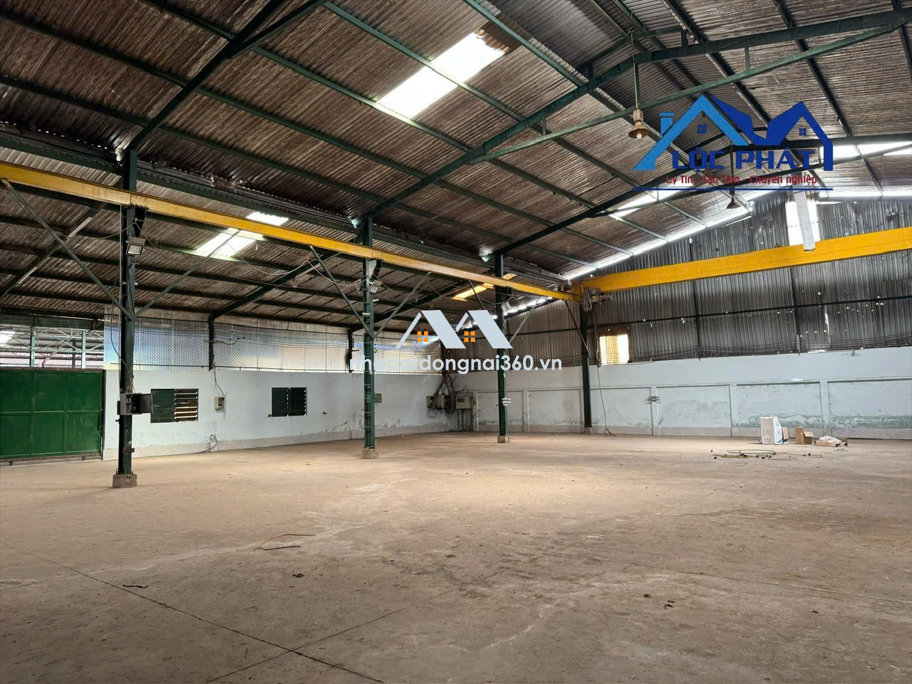 Cho thuê 1200m² kho xưởng gần KCN An Phước Long Thành, Đồng Nai giá 35tr/tháng