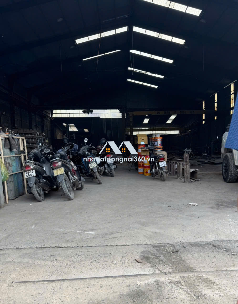 BÁN XƯỞNG CƠ KHÍ 3.500m2 CỤM CÔNG NGHIỆP BIÊN HOÀ CHỈ 16 tỷ