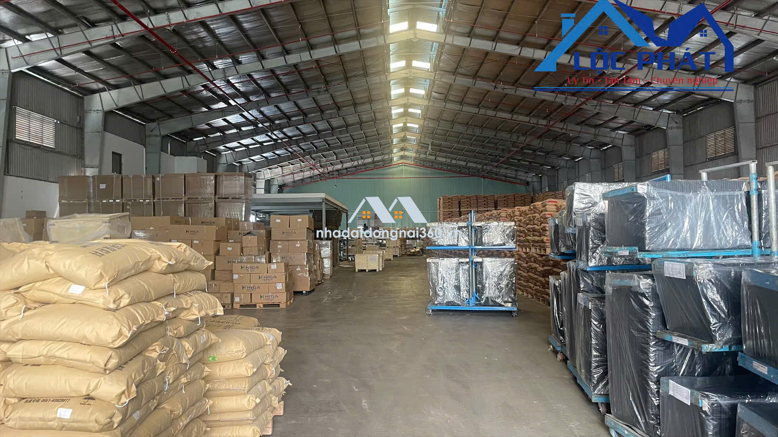 Cho thuê kho, nhà xưởng tại QL51, P Tam Phước, Thành phố Biên Hòa, Đồng Nai giá 160 Triệu