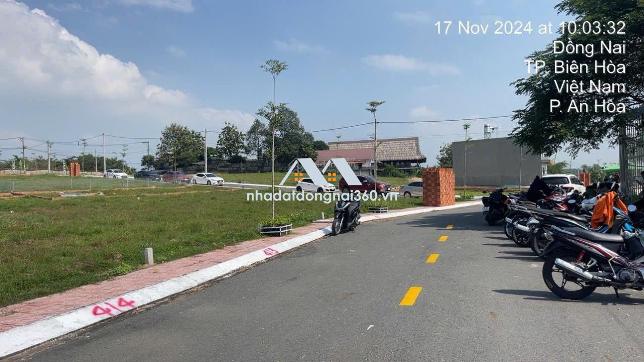 Đất sổ hồng full thổ cư trong khu dân cư Sơn Tiên sổ riêng 82m2 rất đẹp đường nhựa to