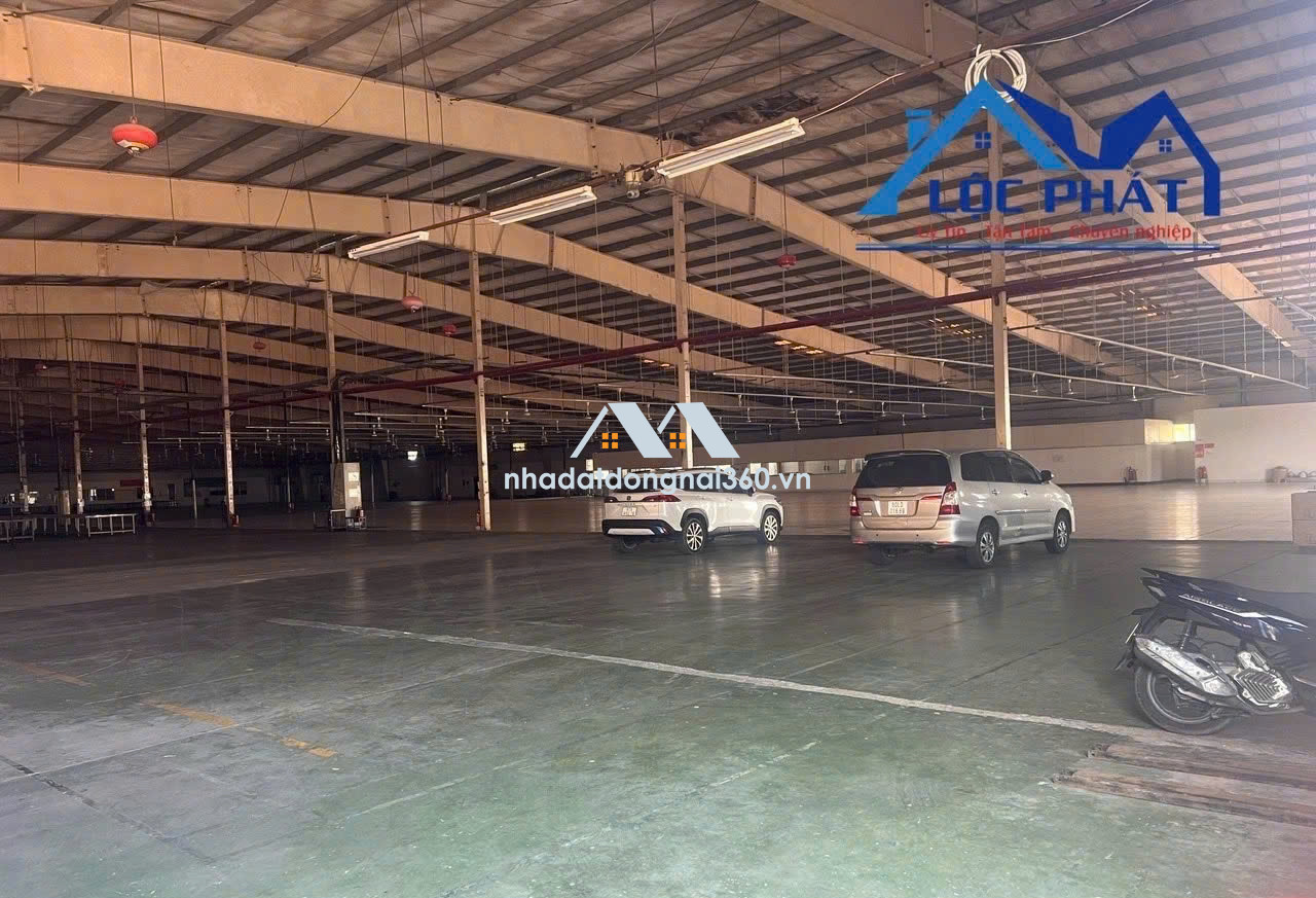 Cho thuê nhà xưởng 20.500m2 giá chỉ 1tỷ 200 triệu (4,3usd/m2) KCN Nhơn Trạch-Đồng Nai