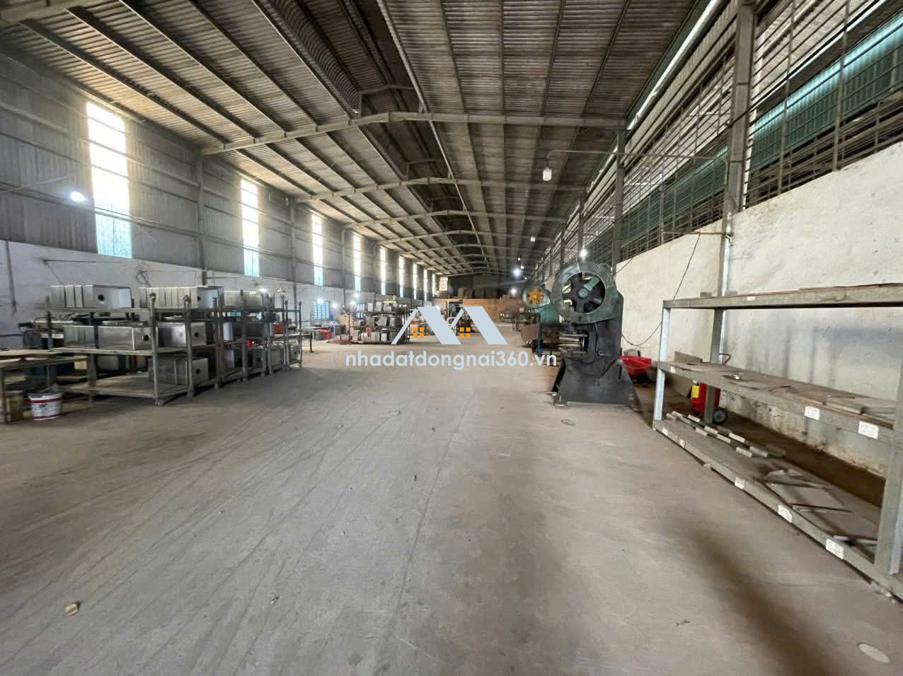 Cho thuê xưởng 3000m2 đường 15m làm đa ngành nghề Phước Tân Biên Hòa có 120tr