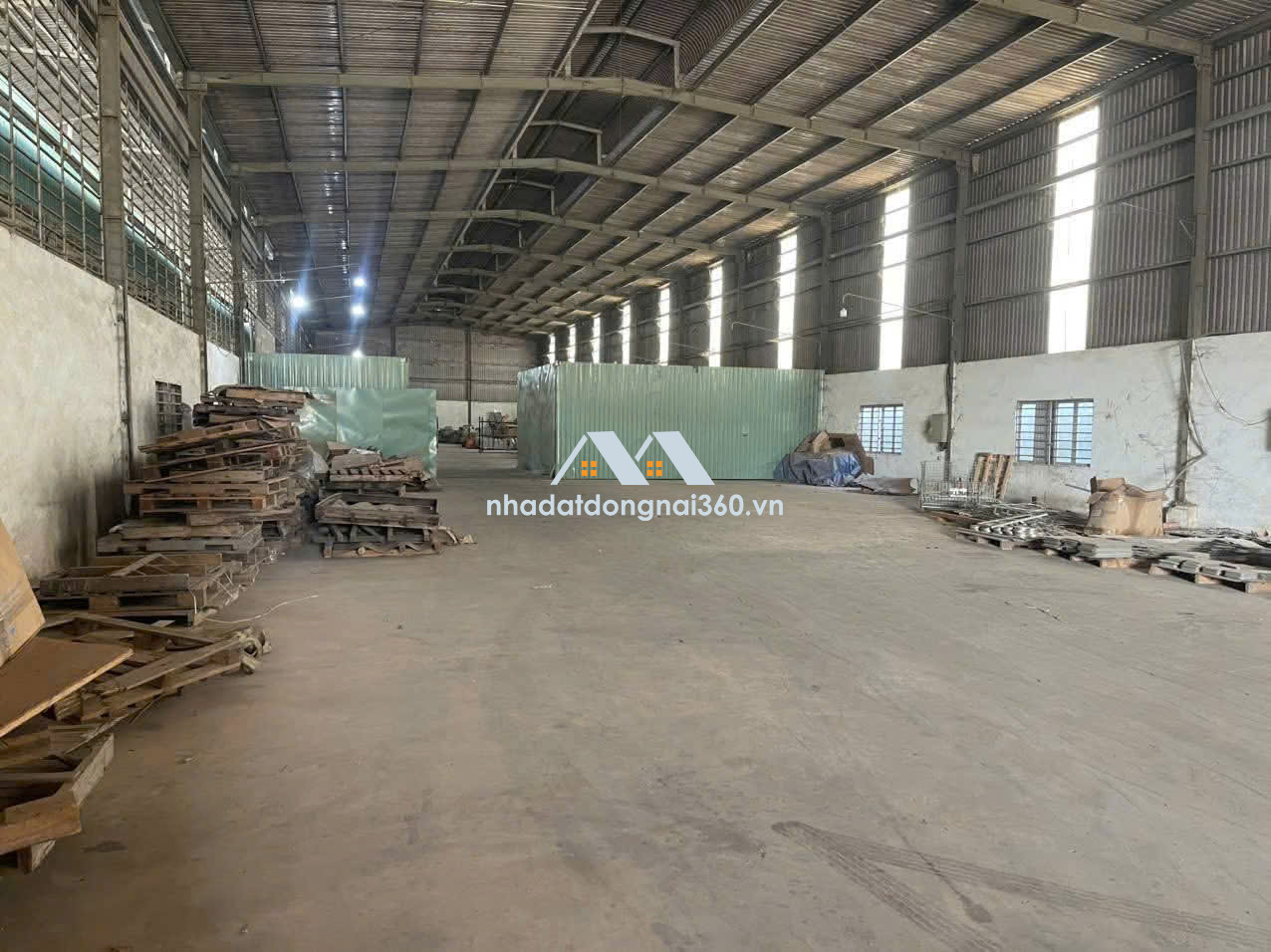 Cho thuê xưởng 3000m2 đường 15m làm đa ngành nghề Phước Tân Biên Hòa có 120tr