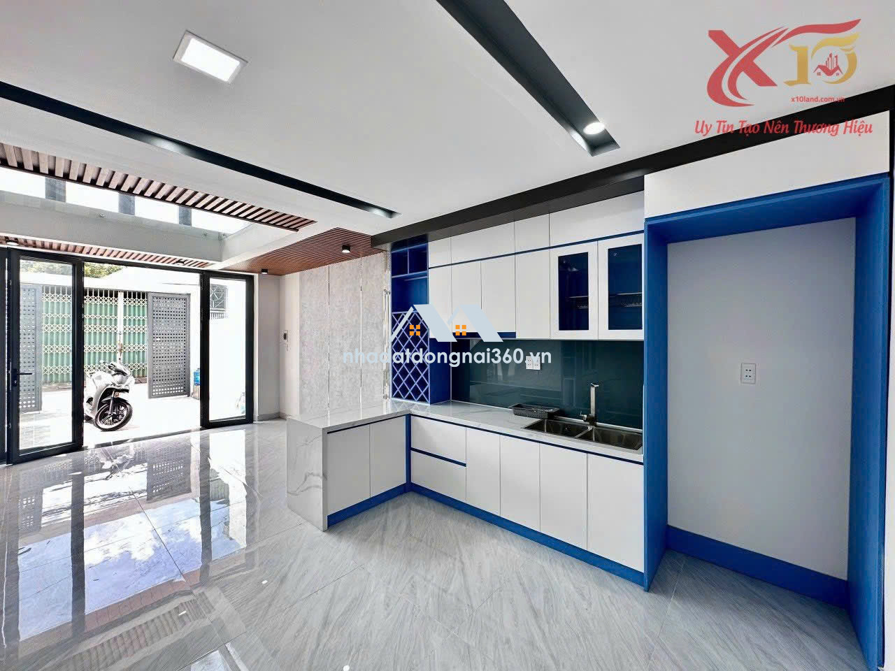 Bán nhà lầu thổ cư 97m2 gần đường Đồng Khởi Cây Xăng 26 Trảng Dài có 3 tỷ 750tr