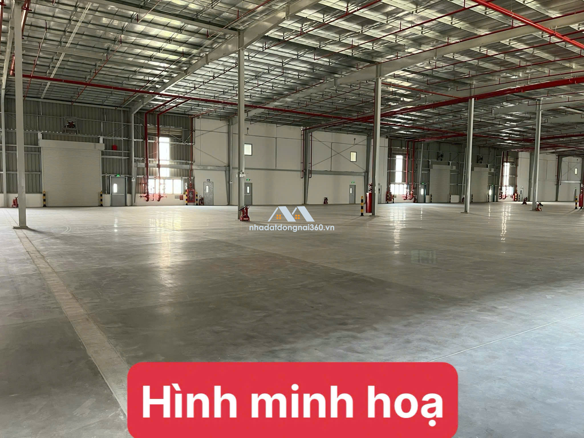 Cho thuê xưởng mới 14.000m2 trong KCN Dầu Giây Đồng Nai giá 3,6ussd/m2