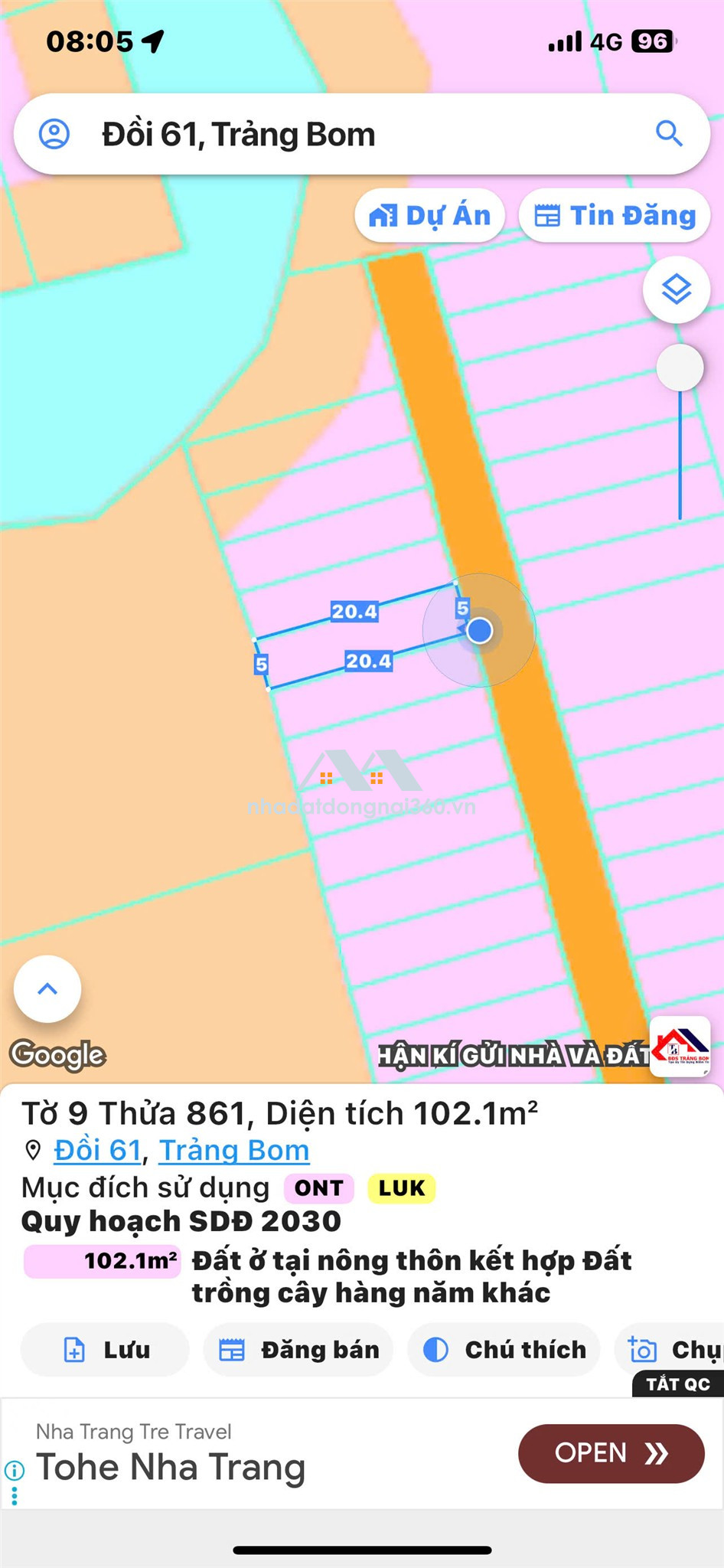 🌟 ĐẤT NỀN SIÊU HOT TRẢNG BOM – SỔ RIÊNG – CHỈ 880 TRIỆU!