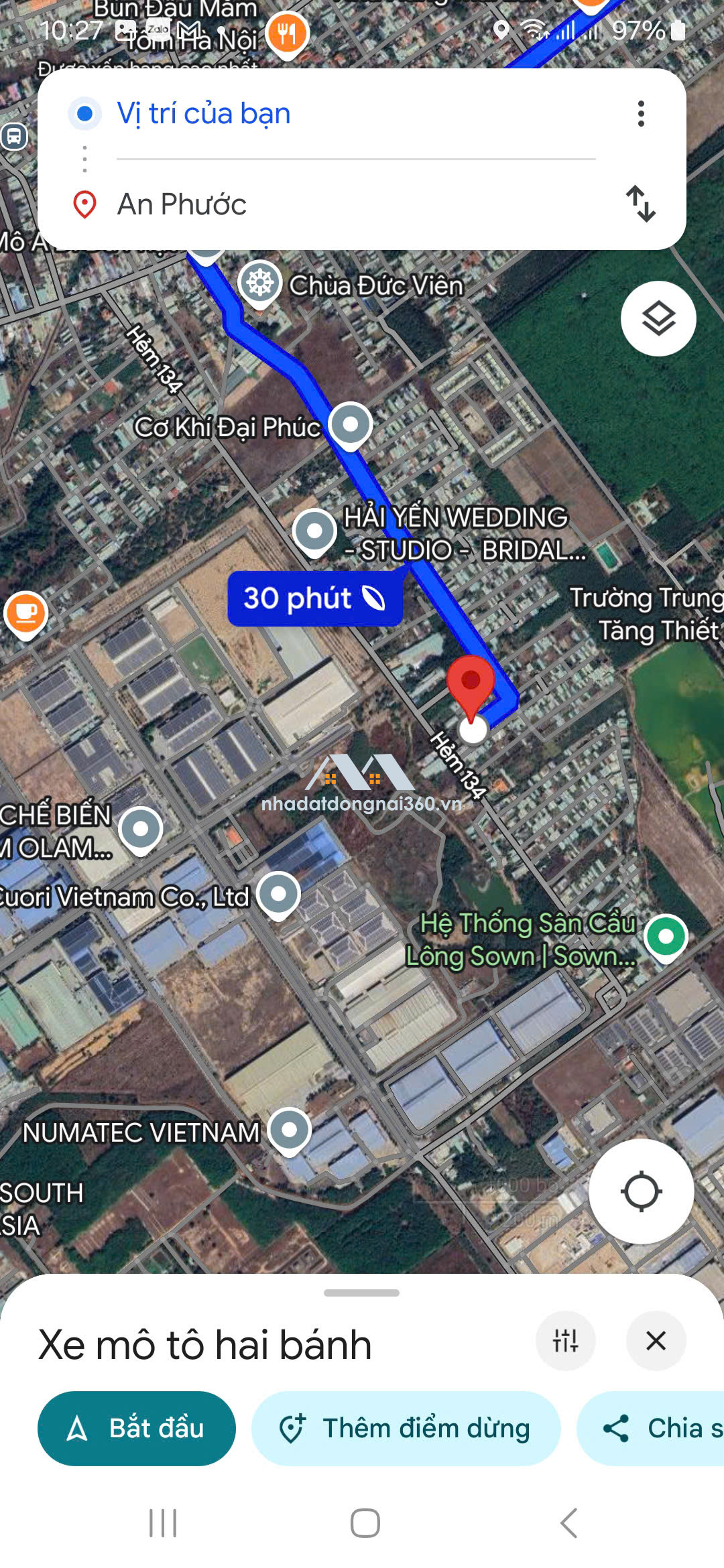 Bán đất xã An Viễn, tỉnh Đồng Nai, cạnh KCN Bàu Xéo 850 tr, bao sổ