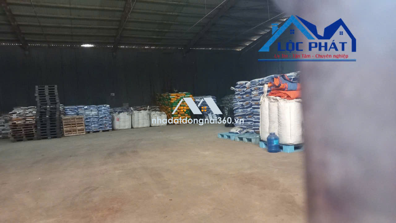 Cho thuê xưởng 1500m2 SKC xã Hố Nai 3, Trảng Bom, Đồng Nai 78tr
