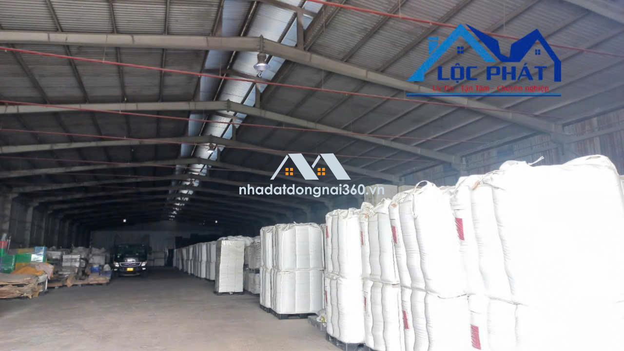 Cho thuê xưởng 1500m2 SKC xã Hố Nai 3, Trảng Bom, Đồng Nai 78tr