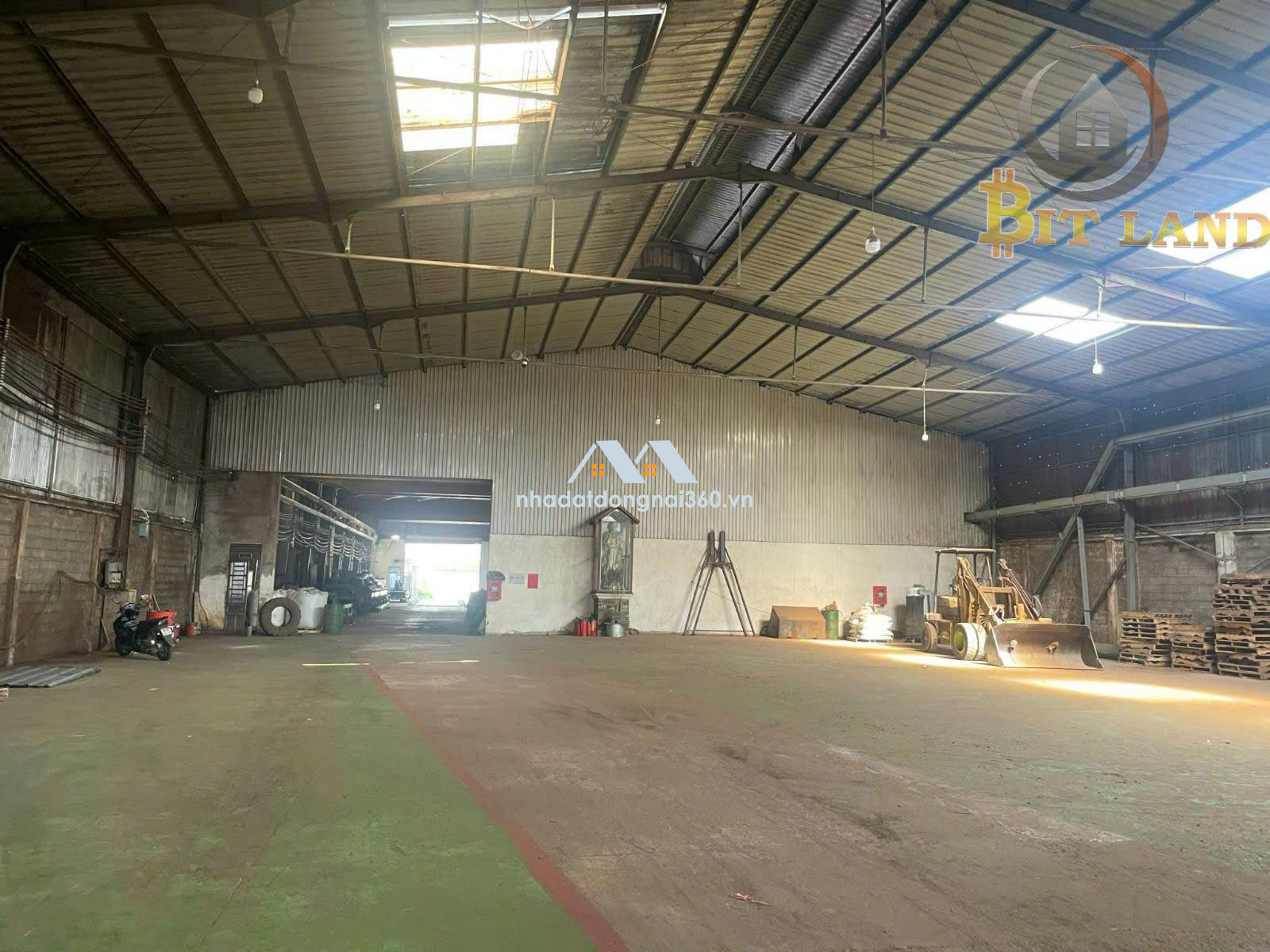 Cho thuê xưởng 5000m2 Khu vực Công nghiệp Trảng Bom Đồng Nai có 210tr