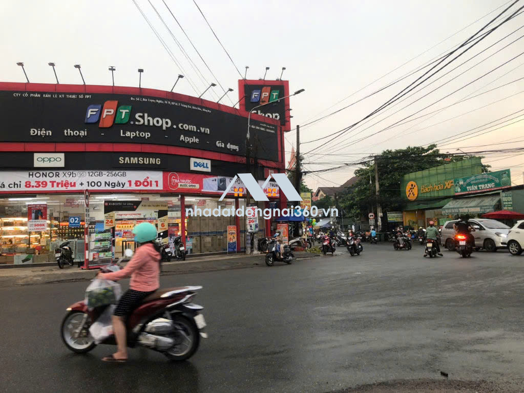 Bán nhà 1T1l 510m2 mặt tiền Bùi Trọng Nghĩa P Trảng Dài, Biên Hòa có 10,8 tỷ