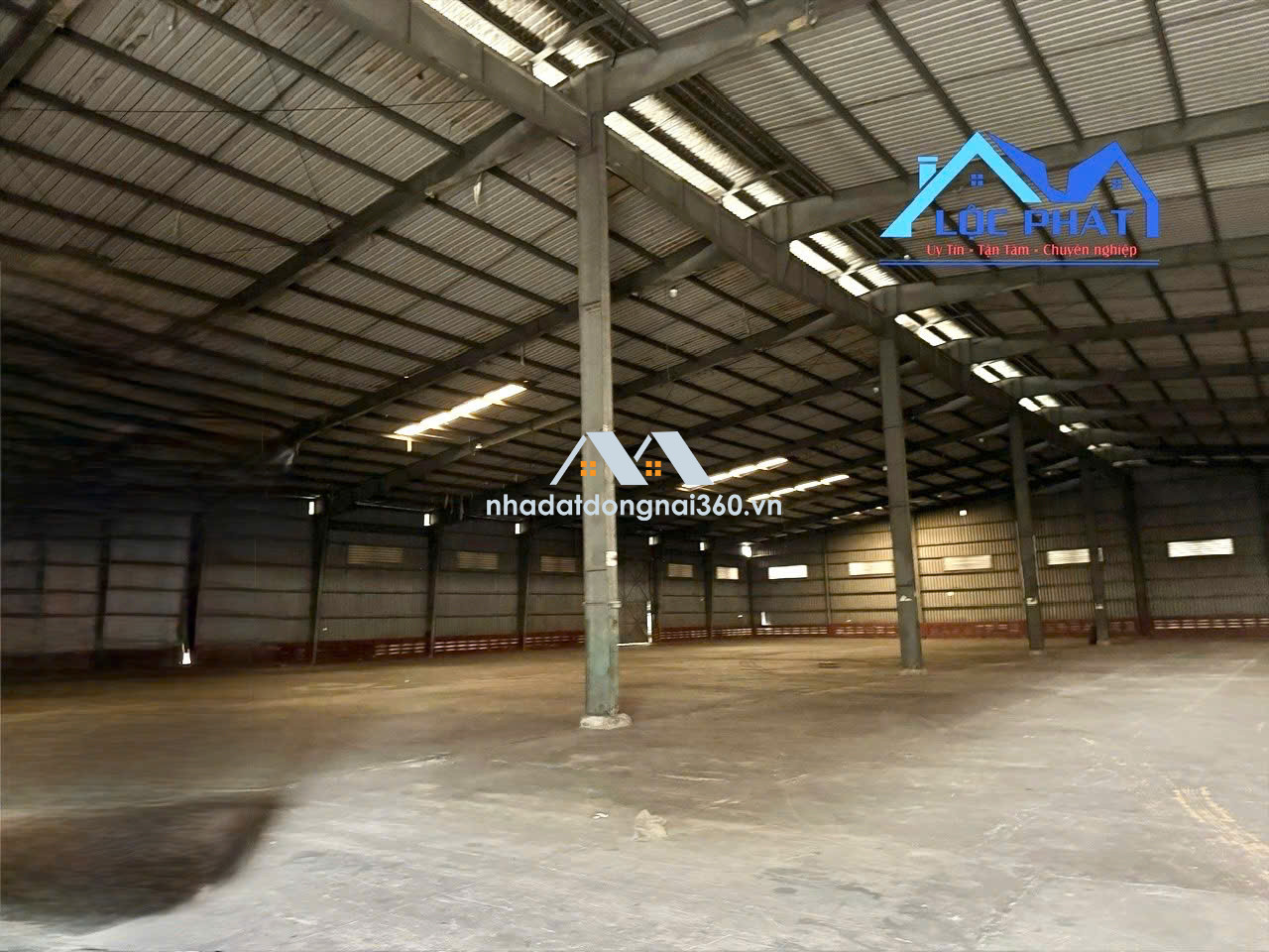 Cho thuê nhà xưởng 2.200m2 giá 110 triệu. gần KCN Biên Hòa-Đồng Nai