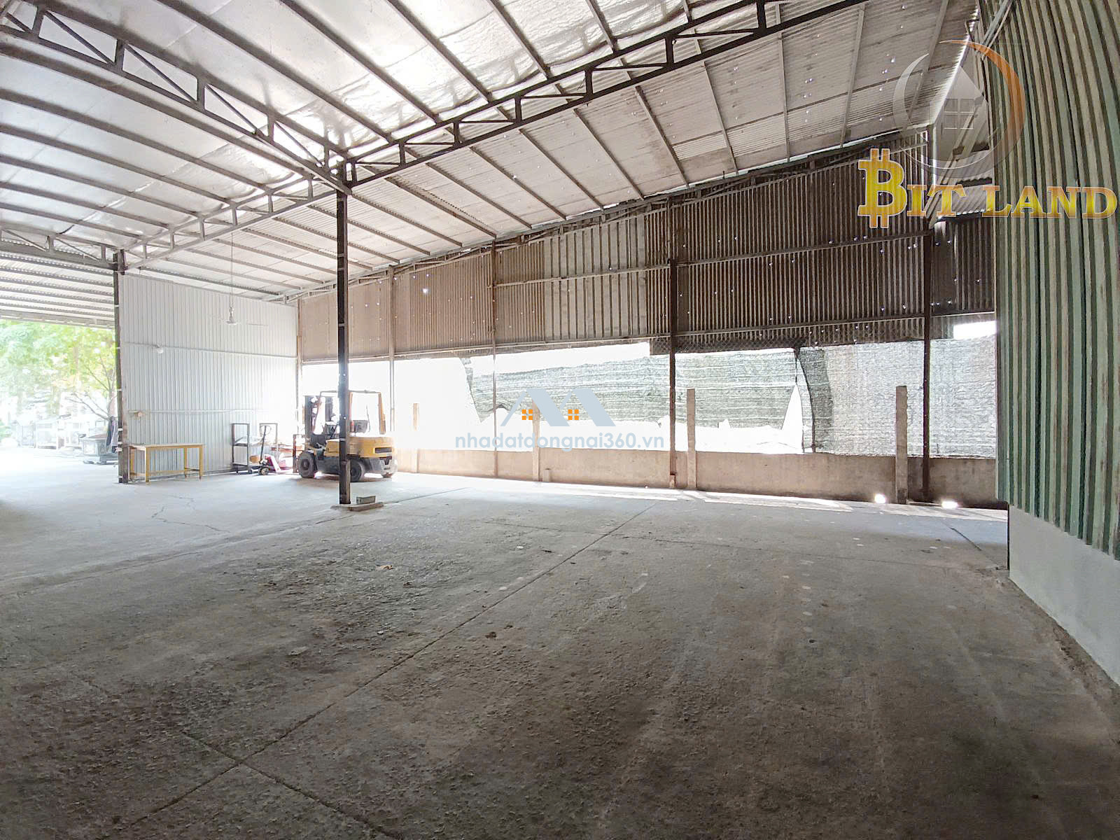 Cho thuê xưởng 1200m2 Bắc Sơn Trảng Bom, Đồng Nai có 216tr