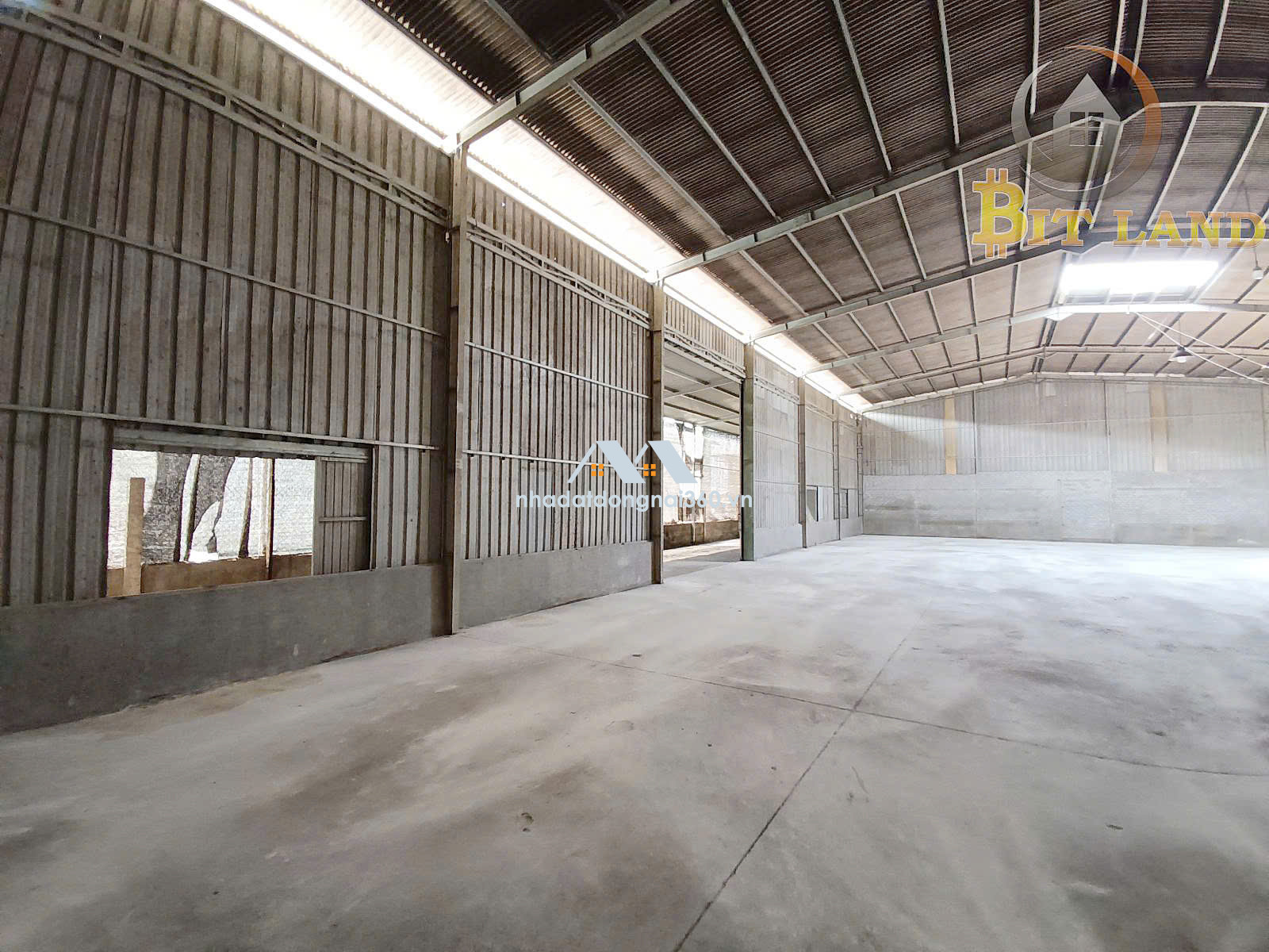 Cho thuê xưởng 1200m2 Bắc Sơn Trảng Bom, Đồng Nai có 216tr