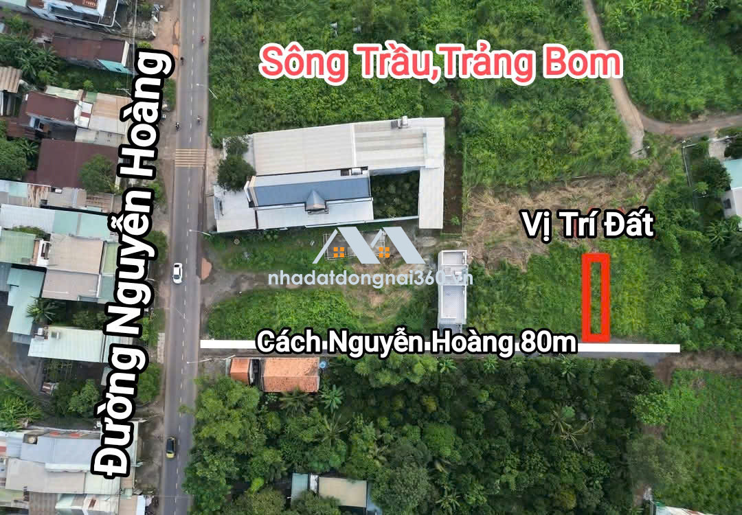 💥 CHỈ 850 TRIỆU – đất xã Trảng Bom, Đồng Nai, 100m2