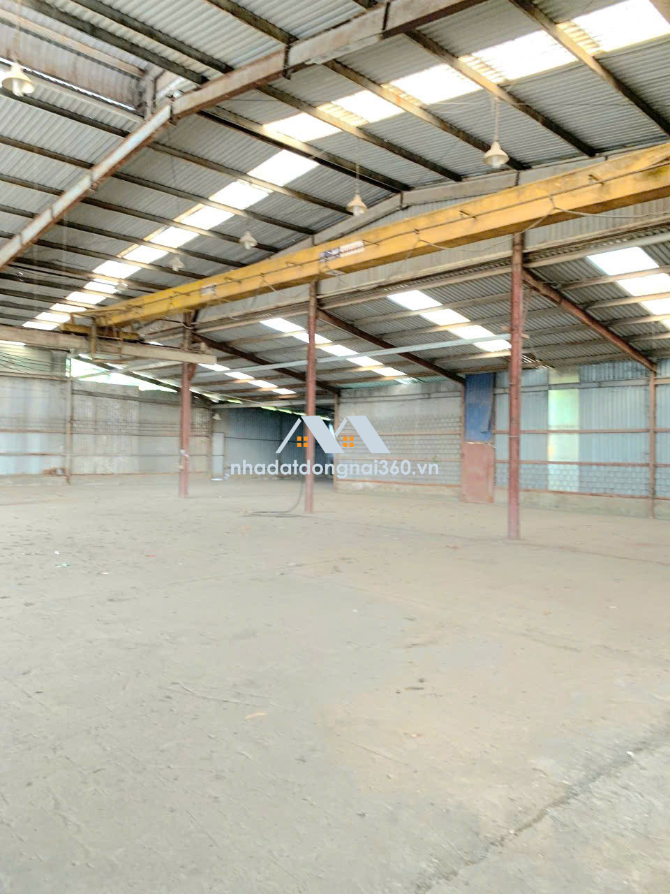 Cho thuê xưởng 2650m2 Có cẩu trục Phước Tân Biên Hòa Đồng Nai có 100tr