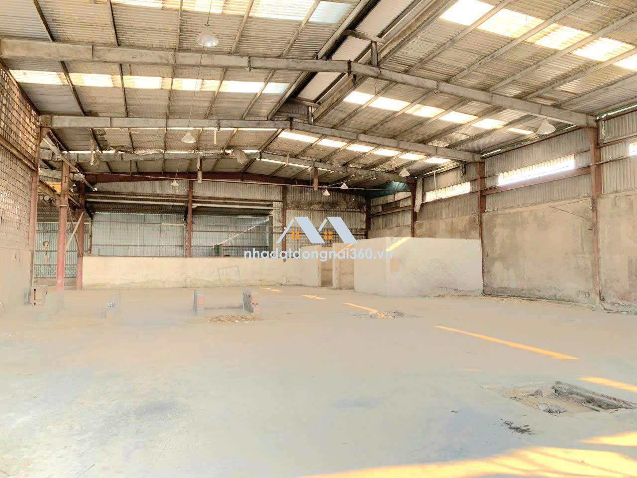 Cho thuê xưởng 2650m2 Có cẩu trục Phước Tân Biên Hòa Đồng Nai có 100tr