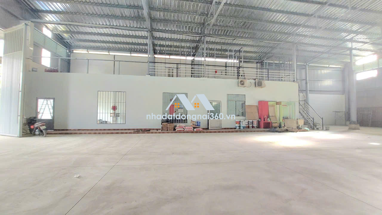Cho thuê xưởng 1500m2 trong Cụm 113 Xã Hố Nai 3 Trảng Bom. Đồng Nai có 60tr