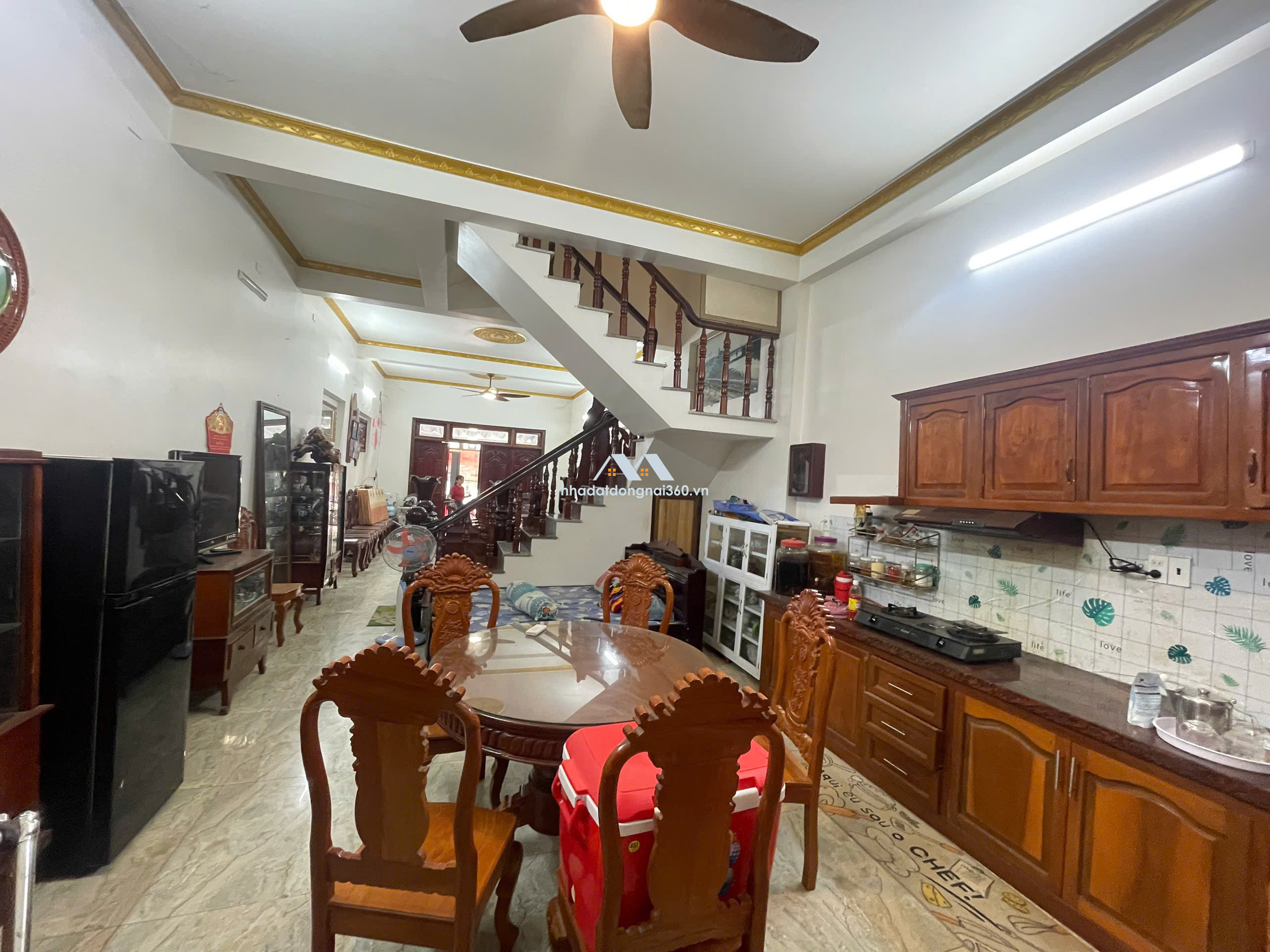 Bán nhà 3 tầng 218m2 mặt tiền Châu Văn Lồng TP Biên Hòa có 6,8 tỷ