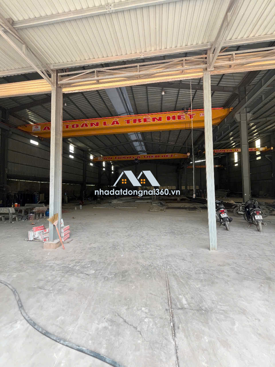 CHO THUÊ NHÀ XƯỞNG CƠ KHÍ 1000M2 BẮC SƠN TRẢNG BOM.GIÁ CHỈ 40 TRIỆU