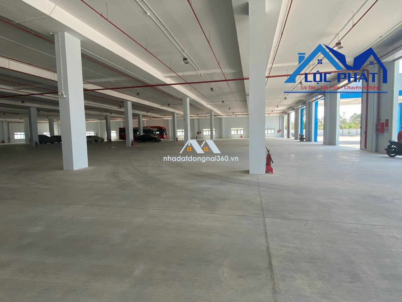 Cho thuê kho 8000m2 SKC TP Biên Hòa, Đồng Nai giá 32000usd đã có VAT