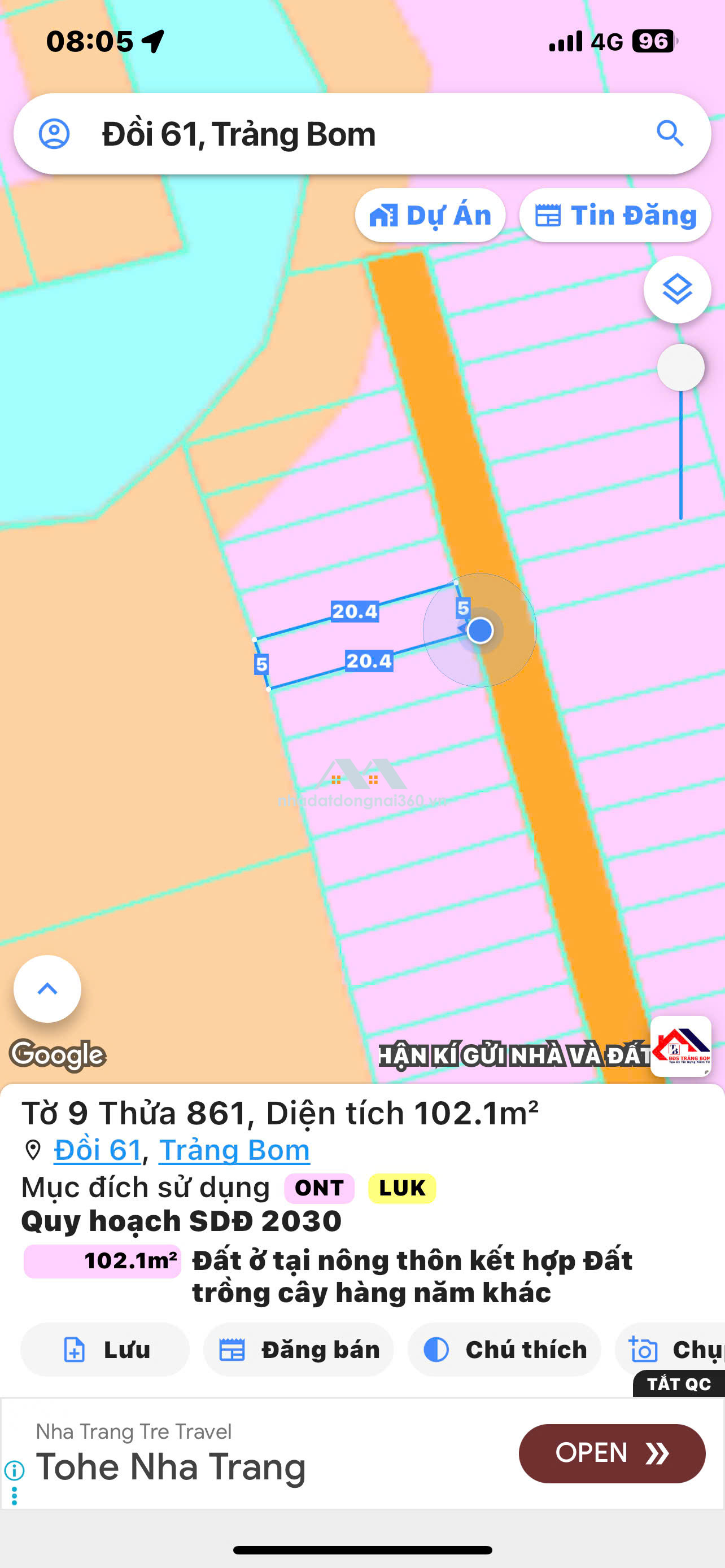 🌟 Lô đất đẹp xã An Viễn, Đồng Nai – giấy tờ đầy đủ – giá 850 triệu!