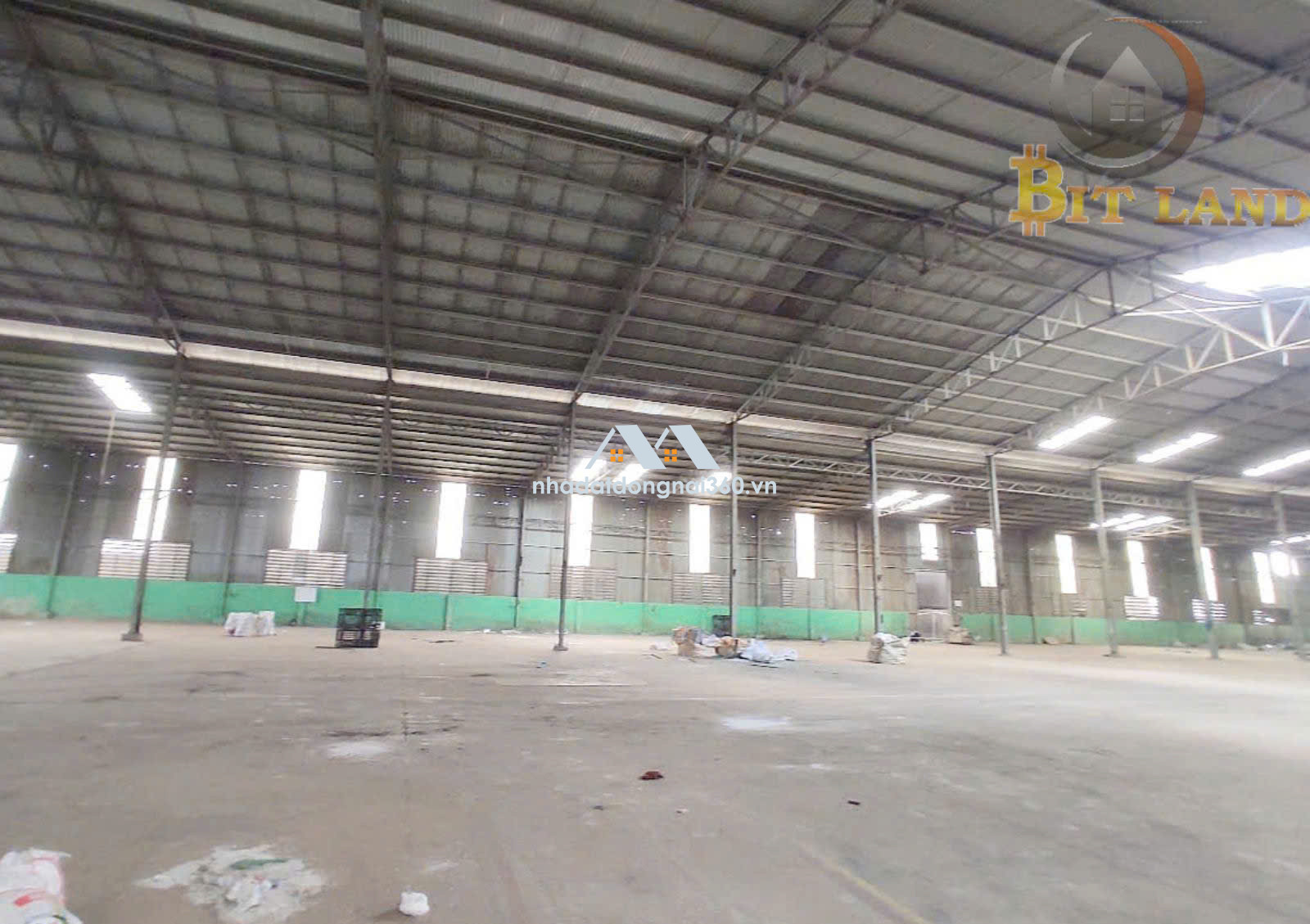 CHO THUÊ XƯỞNG KHU VỰC PHƯỚC TÂN DIỆN TÍCH LỚN PCCC ĐẦY ĐỦ. GIÁ 60.000Đ/M2