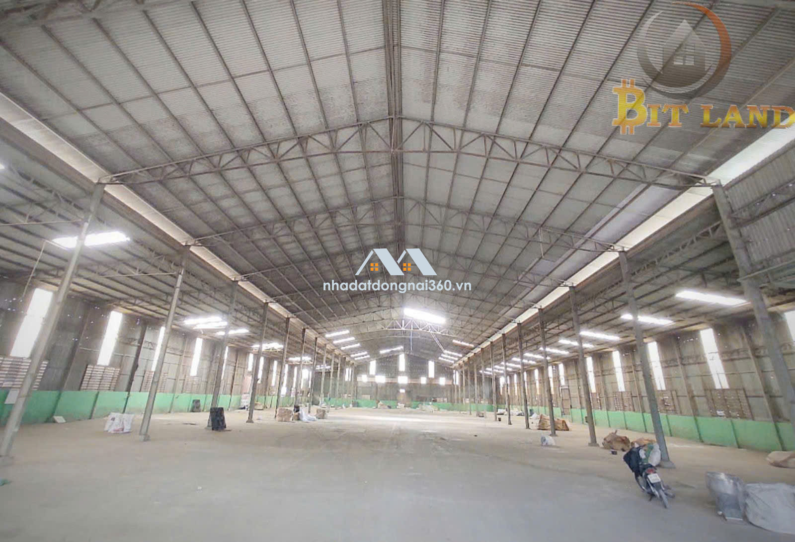 CHO THUÊ XƯỞNG KHU VỰC PHƯỚC TÂN DIỆN TÍCH LỚN PCCC ĐẦY ĐỦ. GIÁ 60.000Đ/M2