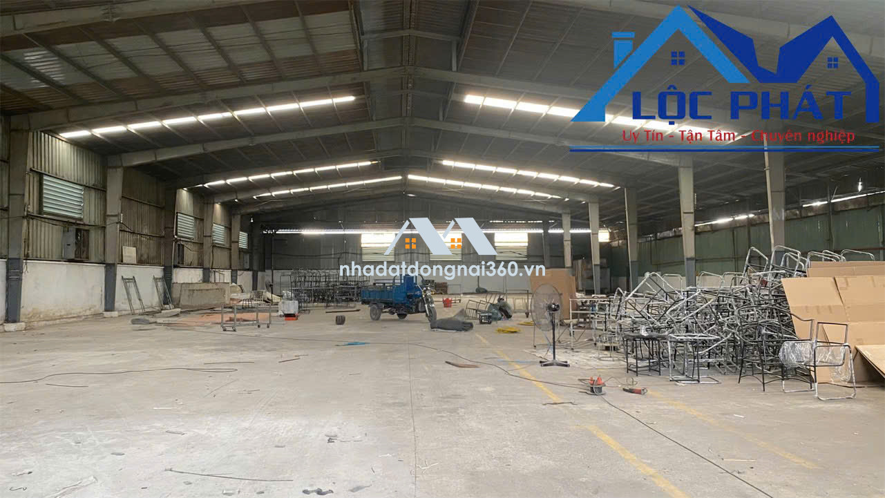 Cho thuê kho, nhà xưởng Đường Quốc lộ 1A, Xã Hố Nai 3, Trảng Bom, Đồng Nai giá 75 Triệu
