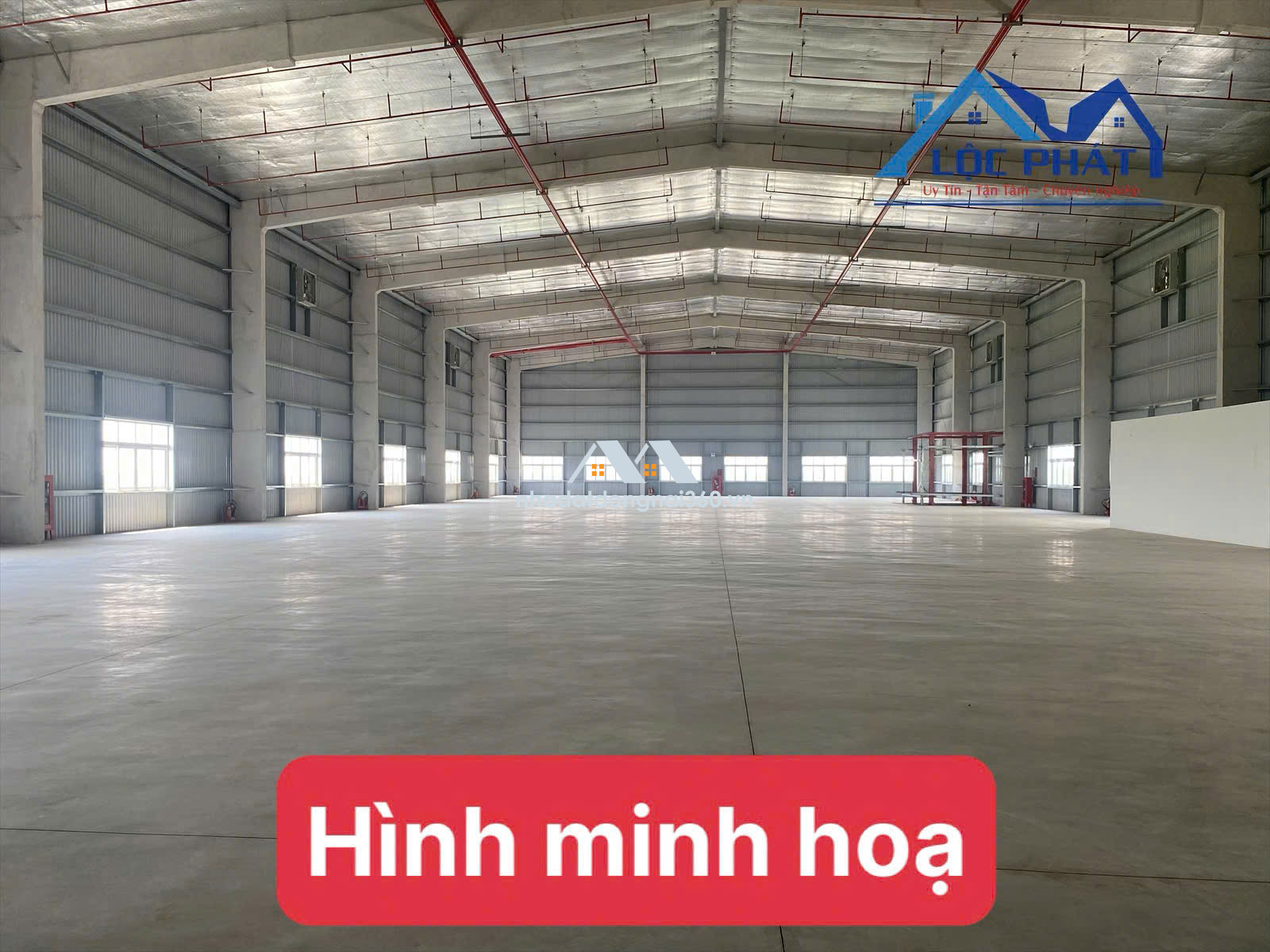 Cho thuê xưởng mới 100% KCN Nhơn Trạch, Đồng Nai 10.000m2