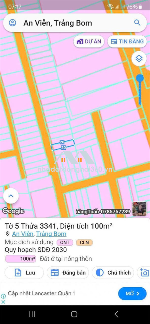ĐẤT CHÍNH CHỦ - GIÁ TỐT - Vị Trí Ấp 4 Xã An Viễn, Huyện Trảng Bom, Tỉnh Đồng Nai