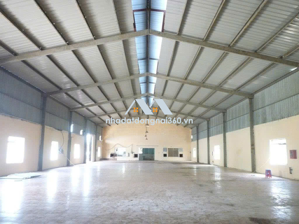 Cho thuê xưởng 4000m2 Tam Phước TP Biên Hoà Đồng Nai có 100tr
