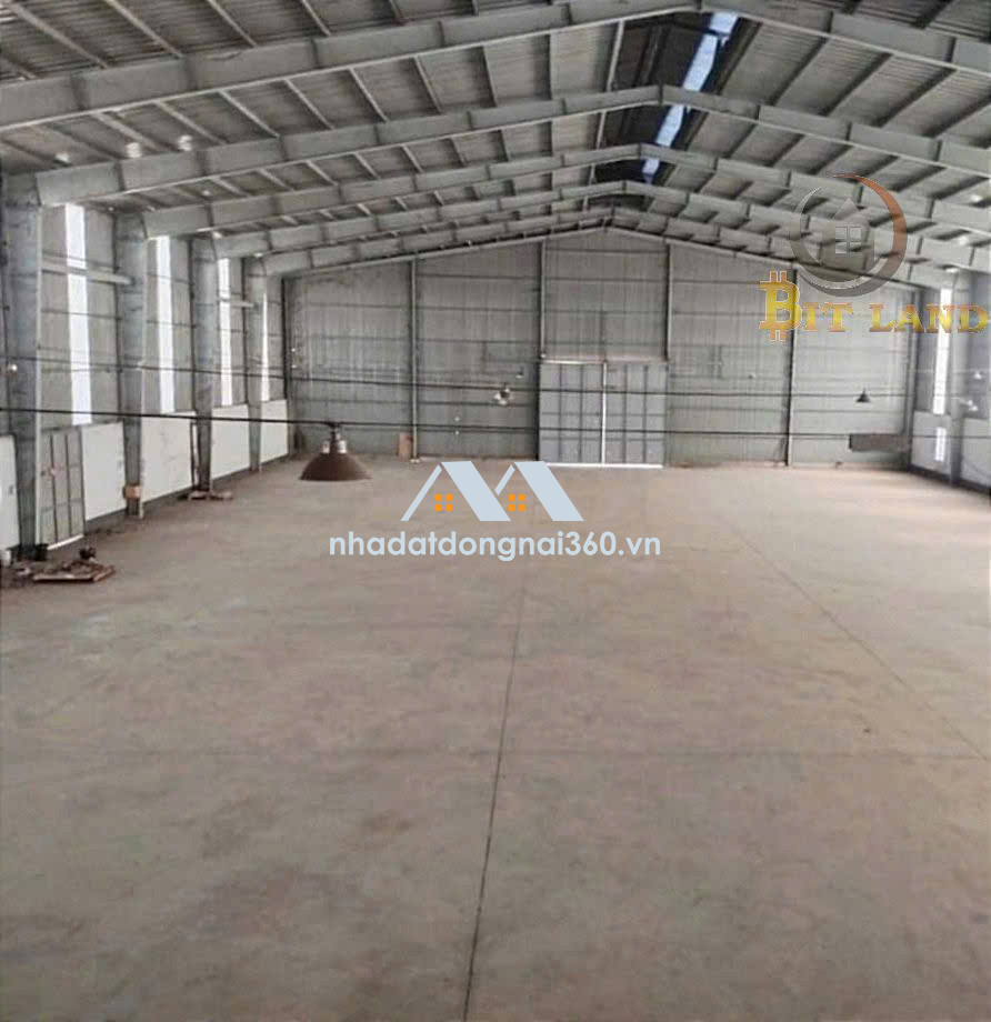 Cho thuê xưởng 4000m2 Tam Phước TP Biên Hoà Đồng Nai có 100tr