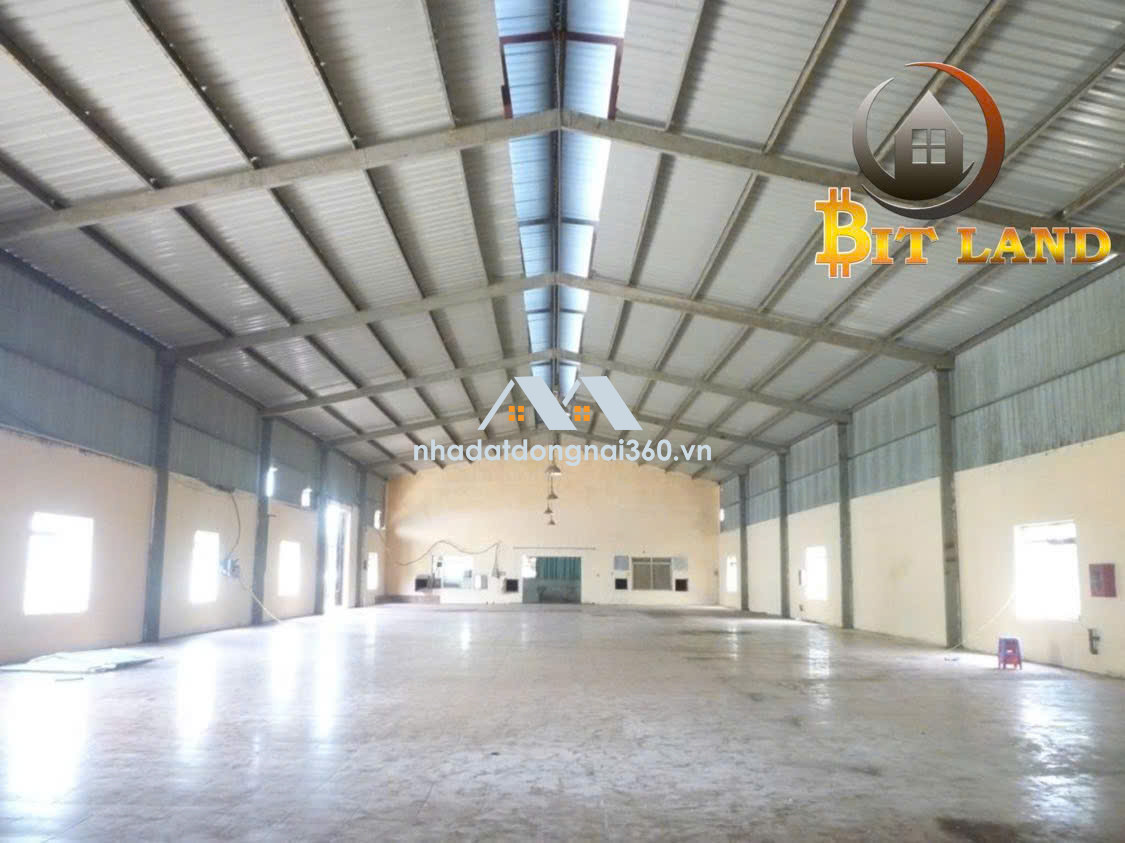 Cho thuê xưởng 4000m2 Tam Phước TP Biên Hoà Đồng Nai có 100tr