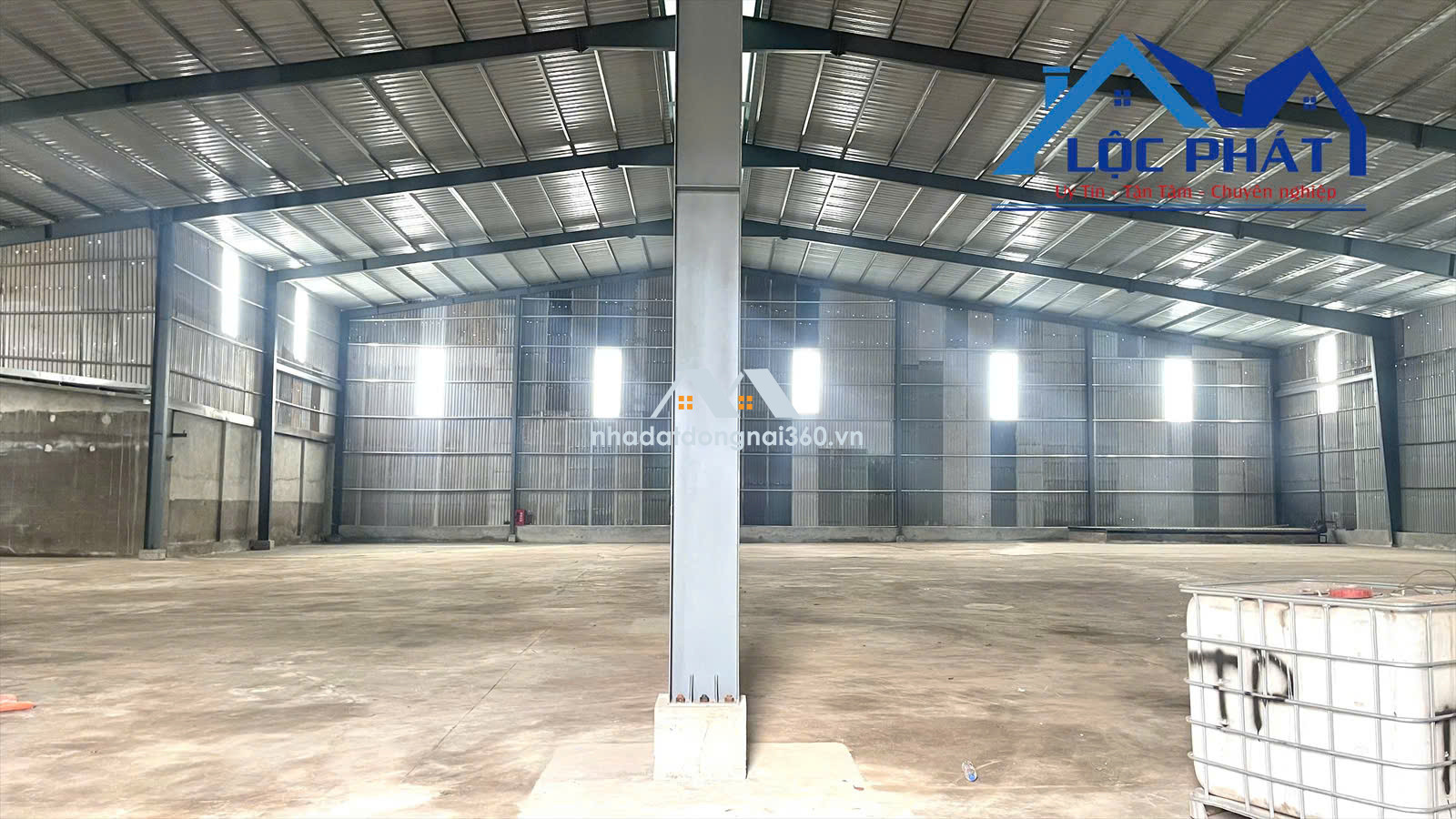 Cho thuê kho xưởng 2000m2 Phước Tân, TP Biên Hòa, Đồng Nai 120tr
