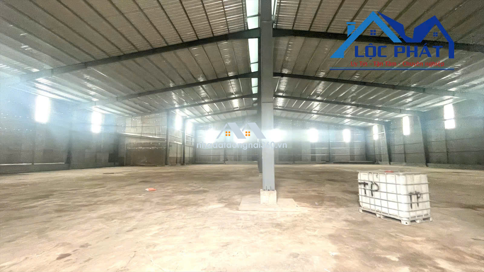 Cho thuê kho xưởng 2000m2 Phước Tân, TP Biên Hòa, Đồng Nai 120tr