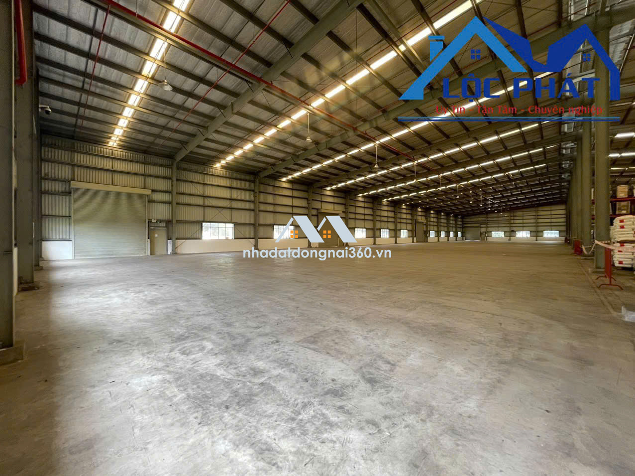 Xưởng 2400m2 cho thuê giá 275tr KCN Nhơn Trạch Đồng Nai