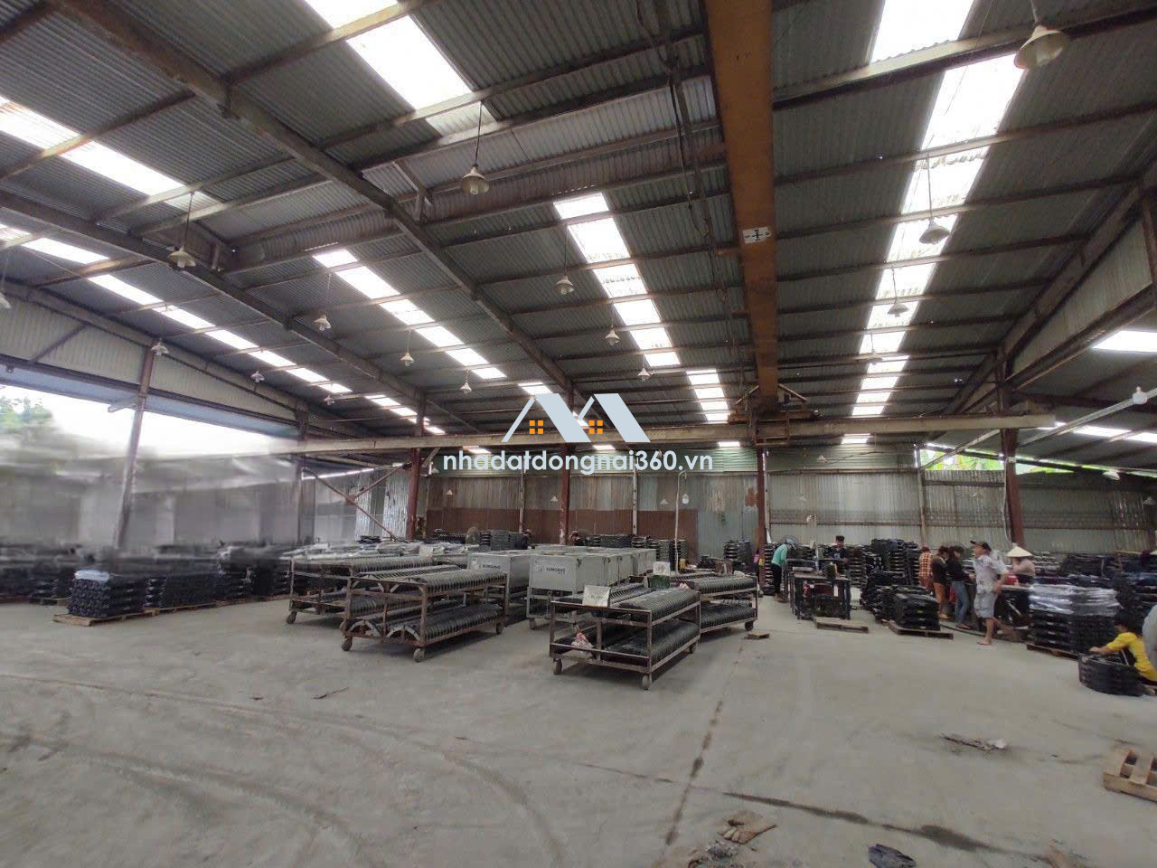 Cho thuê xưởng 3000m2 cẩu trục 3T gần Võ Nguyên Giáp Phước Tân TP Biên Hoà có 75tr