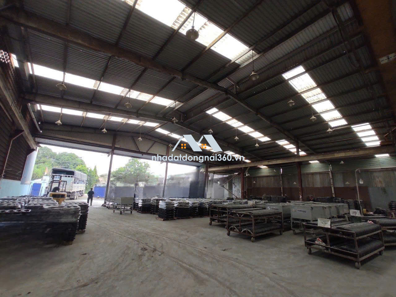 Cho thuê xưởng 3000m2 cẩu trục 3T gần Võ Nguyên Giáp Phước Tân TP Biên Hoà có 75tr