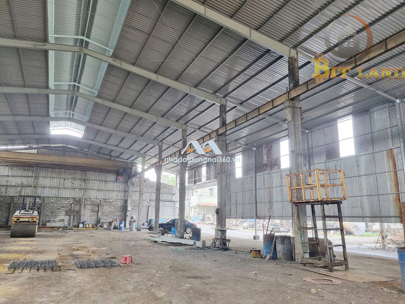Cho thuê xưởng 2000m2 SKC có trạm cân 80T Thạnh Phú Đồng Nai có 115tr