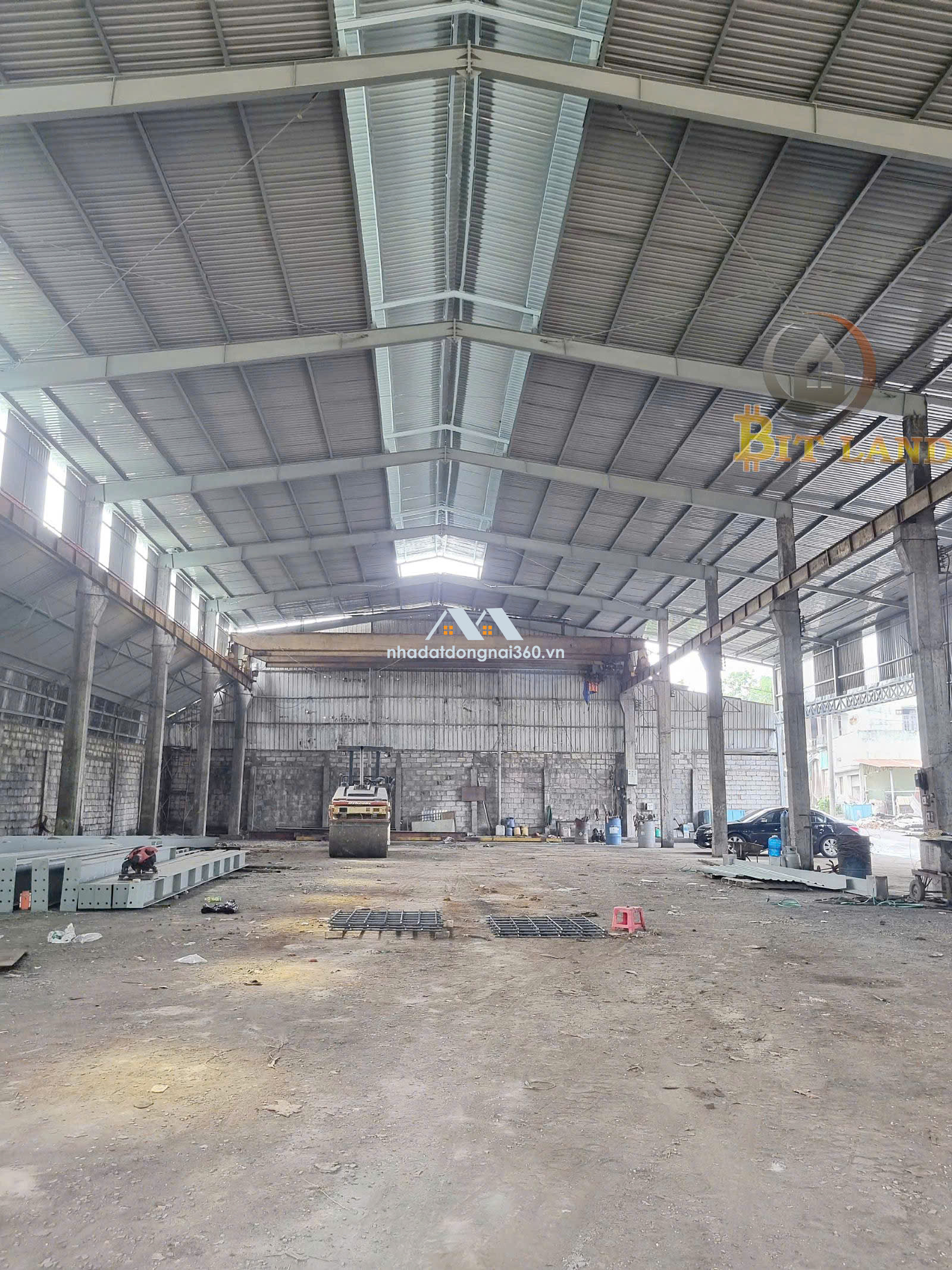 Cho thuê xưởng 2000m2 SKC có trạm cân 80T Thạnh Phú Đồng Nai có 115tr