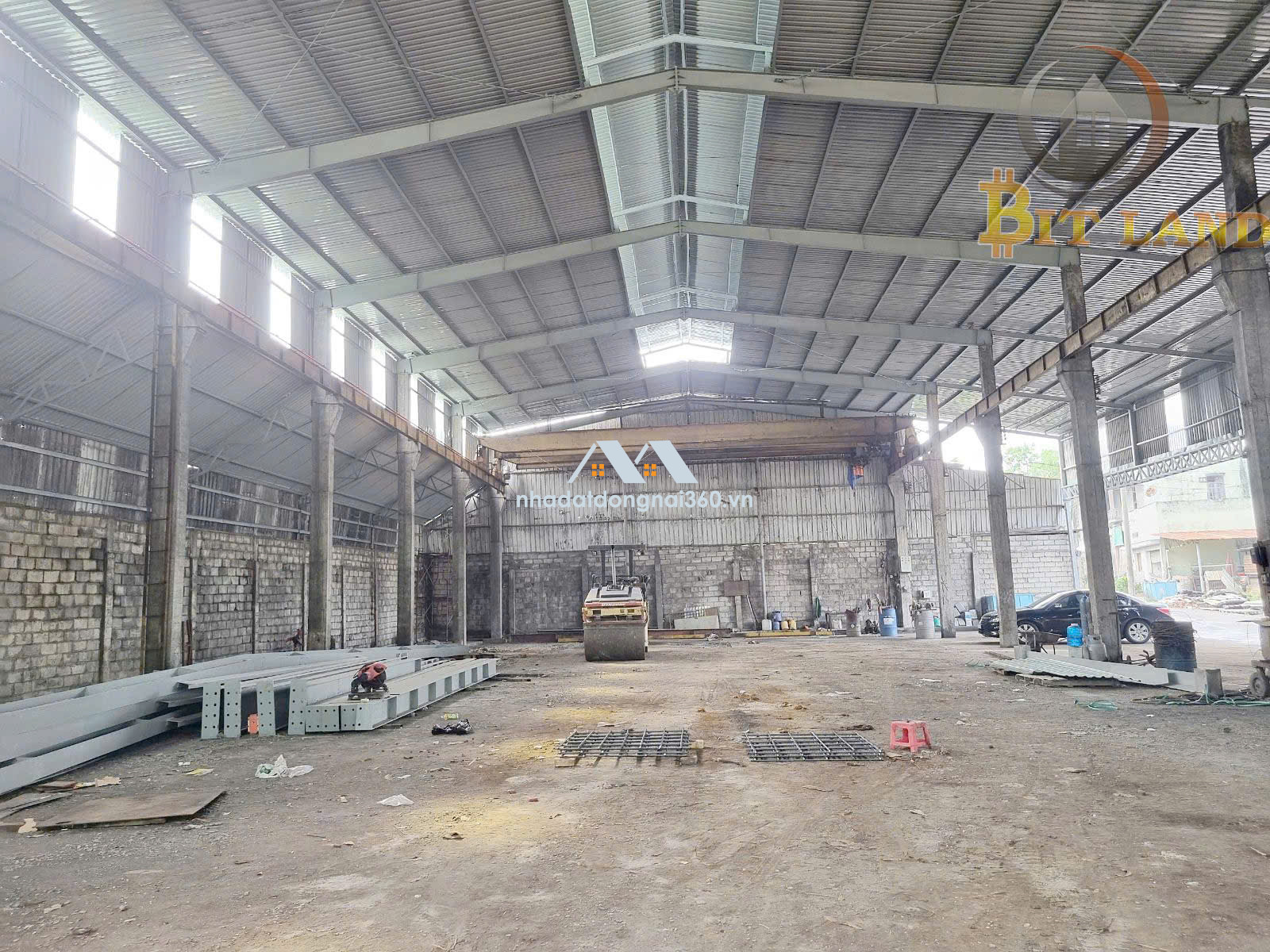 Cho thuê xưởng 2000m2 SKC có trạm cân 80T Thạnh Phú Đồng Nai có 115tr