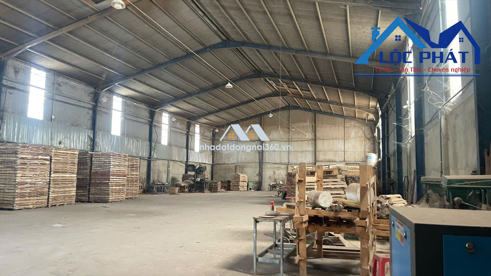 Cho thuê xưởng 850m2 giá 20tr TP Biên Hòa, Đồng Nai